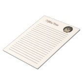 Bloc-note Cute Hérisson Genre Neutre Beige Brown Enfants (Incliné)