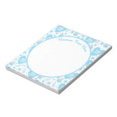 Bloc-note Cute I Love Summer Blue Heart Voilier Bateau Starf (Tourné)