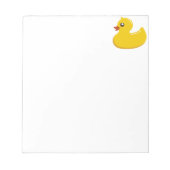 Bloc-note Cute Jaune Canard (Devant)
