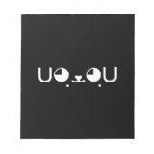 Bloc-note Cute Kawaii Chien Chien Chien Chien Chien Japonais (Devant)