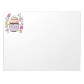 Bloc-note  Cute Kawaii Cupcake with Text (Devant)