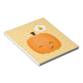 Bloc-note Cute Kawaii Jack o'Lantern et Candy Corn (Incliné)