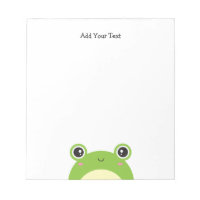 Cute Kawaii Peek-a-Boo Frog Personnalisé