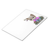 Bloc-note Cute Kitty Chat et Papillon (Incliné)