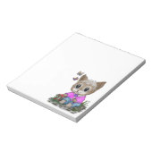 Bloc-note Cute Kitty Chat et Papillon (Tourné)