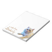 Bloc-note Cute Kitty Chat Personnalisé (Tourné)