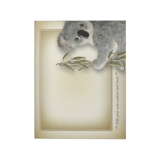 Bloc-note Cute Koala (Tourné)