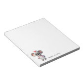 Bloc-note Cute Koala Oear Nurse Personnalisée (Incliné)