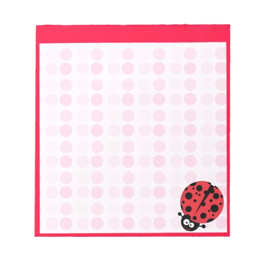 Bloc-note Cute Ladybug (Devant)