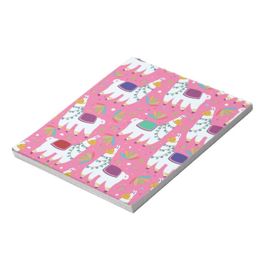 Bloc-note Cute Llama Motif (Tourné)