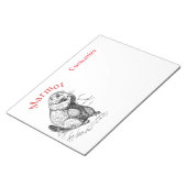 Bloc-note Cute Marmot Animal Thunder_Cove (Incliné)