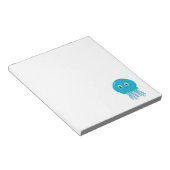 Bloc-note Cute méduse caricature (Incliné)