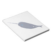 Bloc-note Cute Narwhal (Incliné)