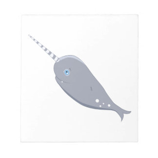 Bloc-note Cute Narwhal