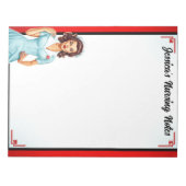 Bloc-note Cute Nostalgale Infirmière Pinup_ J'Aime Les Gross (Devant)