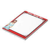 Bloc-note Cute Nostalgale Infirmière Pinup_ J'Aime Les Gross (Tourné)