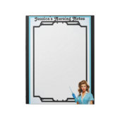 Bloc-note Cute Nostalgale Infirmière Pinup_ Pour vivre (Tourné)