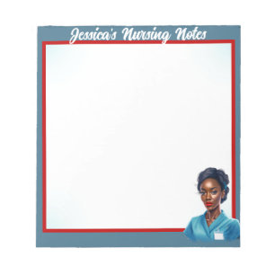 Bloc-note Cute Nurse Pinup_ C'est dans mon sang