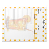 Bloc-note Cute Orange Sherbet Recette (Devant)