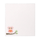 Bloc-note Cute Owl Lecture (Devant)