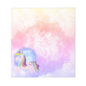 Bloc-note Cute petite licorne (Devant)