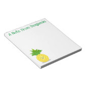 Bloc-note Cute pineapple cartoon illustration (Incliné)