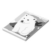 Bloc-note Cute Polar ours art cadeaux et accessoires (Tourné)