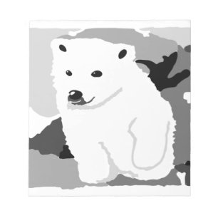 Bloc-note Cute Polar ours art cadeaux et accessoires