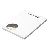 Bloc-note Cute prickly hedgehog cartoon (Tourné)