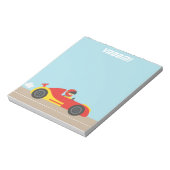 Bloc-note Cute Race Car Boy Racer (Tourné)