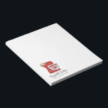 Bloc-note Cute Red Bakery Cake Mixer Notepad<br><div class="desc">A feminine red cake mixer with flowers decorates this bakery notepad. Personalize it with your name and business information. Designed for you by Blackberry Boulevard.</div>