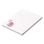 Bloc-note Cute rose Kawaii Killer Cupcake Halloween Party (Tourné)