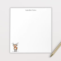 Cute Rudolph Reindeer Christmas Illustration