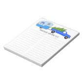 Bloc-note Cute RV Christmas Camper Trailer Grocery Shopping (Tourné)