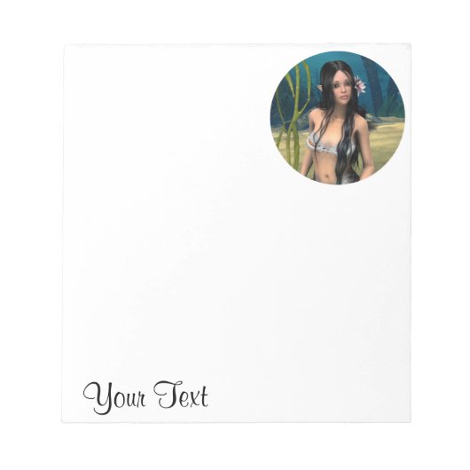 Bloc-note Cute sirène (Devant)