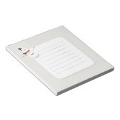 Bloc-note Cute Snowman Winter Notepad (Incliné)