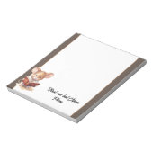 Bloc-note Cute souris avec livre (Tourné)