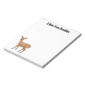 Bloc-note Cute spotted of er cartoon (Tourné)