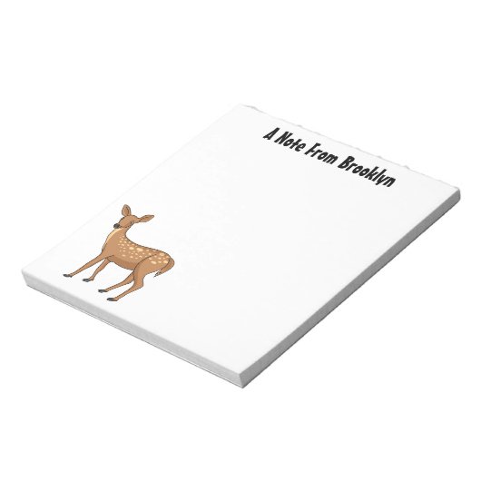 Bloc-note Cute spotted of er cartoon (Tourné)