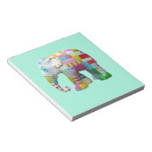 Bloc-note Cute toy retro elephant whimsical colourful (Incliné)