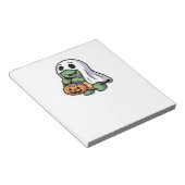 Bloc-note Cute Turtle Ghost Costume � Adorable Halloween Tri (Incliné)