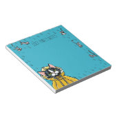Bloc-note Cute Tuxedo Chat et souris plume (Incliné)