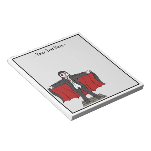 Bloc-note Cute Vampire/Dracula (Incliné)