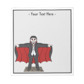 Bloc-note Cute Vampire/Dracula (Devant)