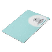 Bloc-note Cute White Baby Sea Otter , Merry Christmas (Incliné)