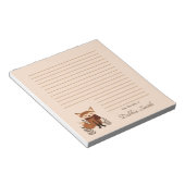 Bloc-note Cute Winter Fox Notepad (Incliné)