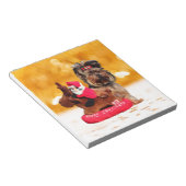 Bloc-note Cute Yorkshire Terrier Joyeux Noël (Incliné)