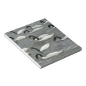 Bloc-note Cygnes à cou noir (Cygnus melancoryphus) (Incliné)