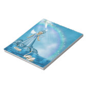 Bloc-note Cygnes Blanches Et Angel (Tourné)