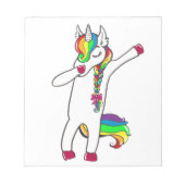 Bloc-note Dab licorne (Devant)